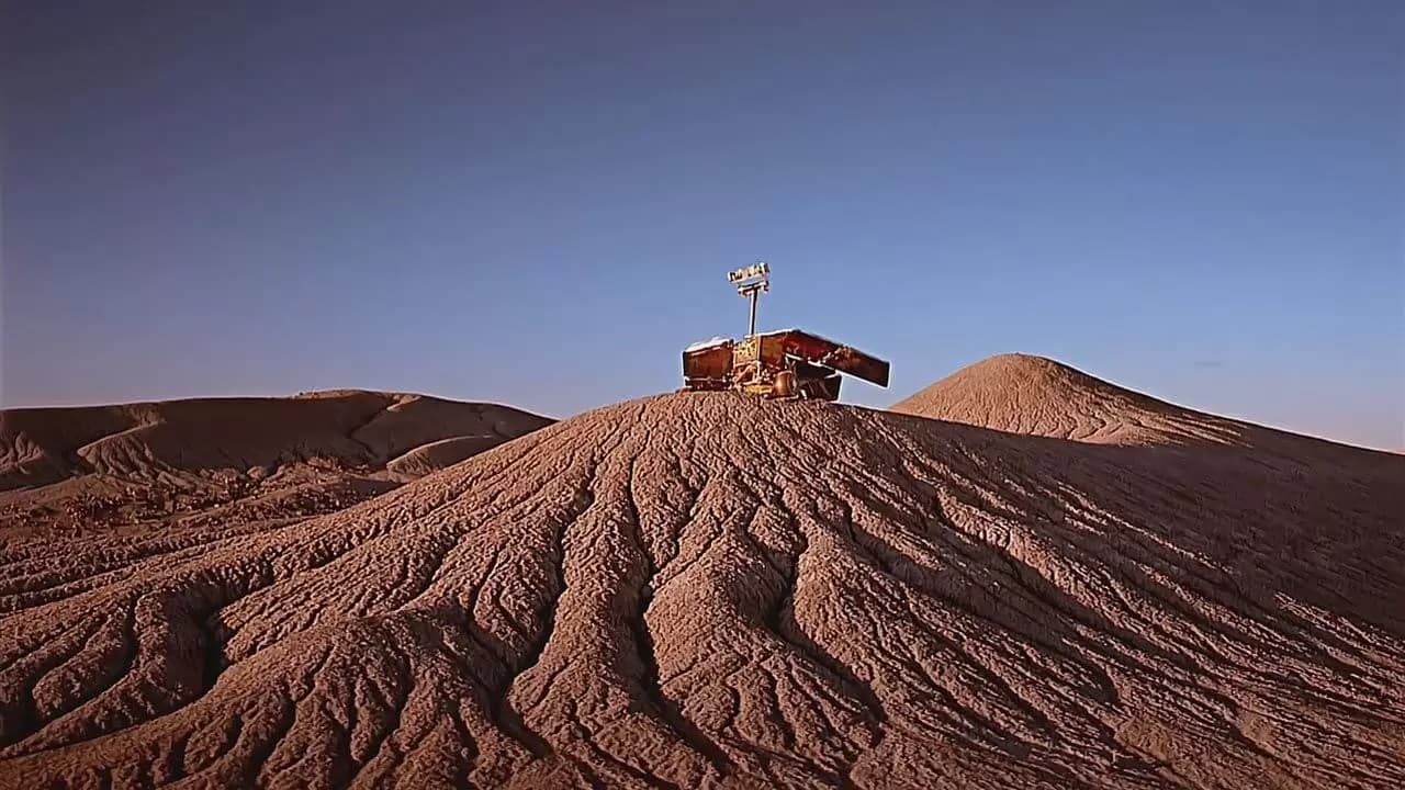 Roving Mars Backdrop