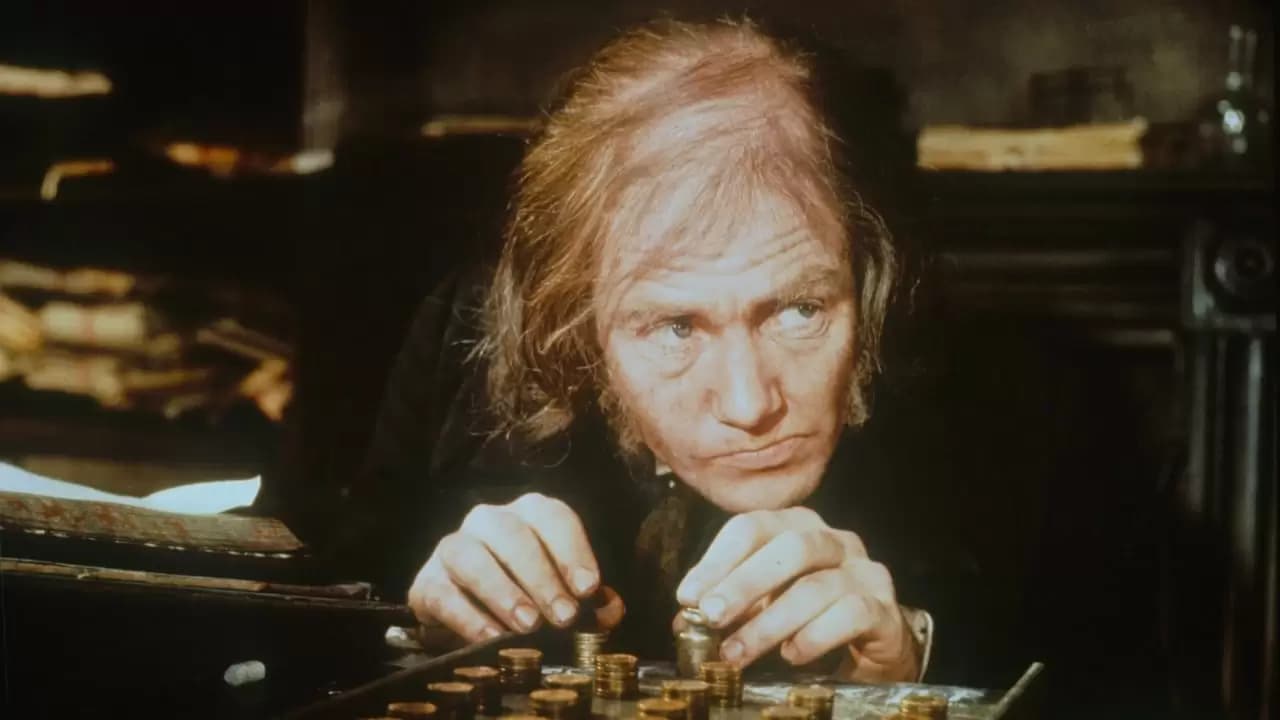 Scrooge Backdrop