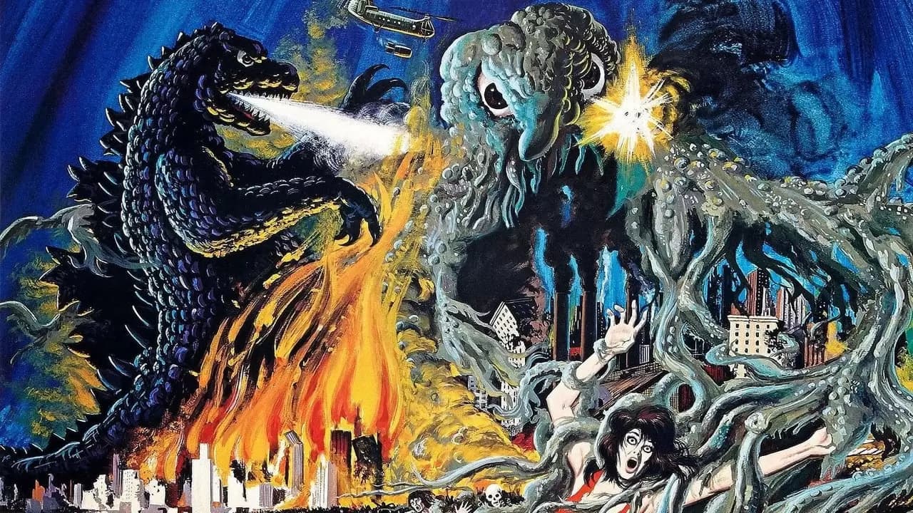 Godzilla vs. Hedorah Backdrop
