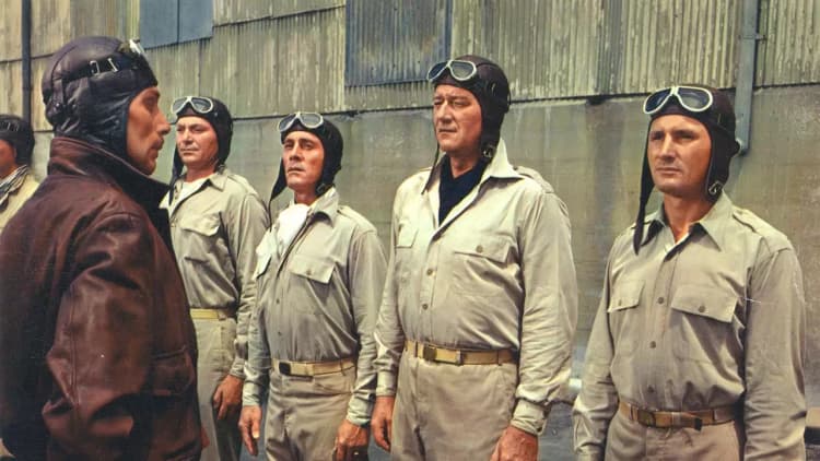 The Wings of Eagles Poster