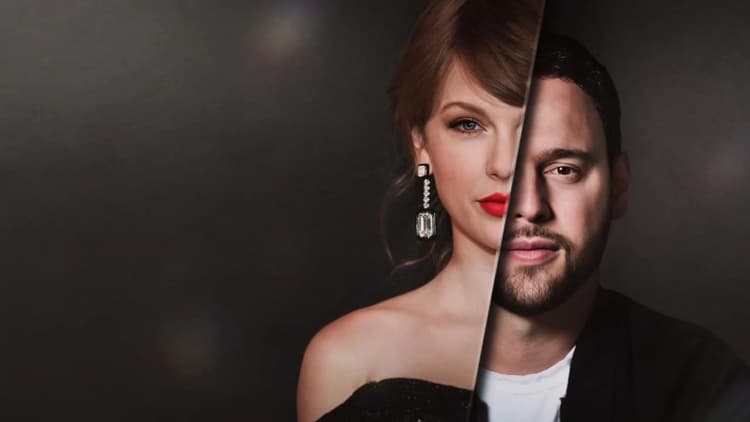Taylor Swift vs. Scooter Braun Poster