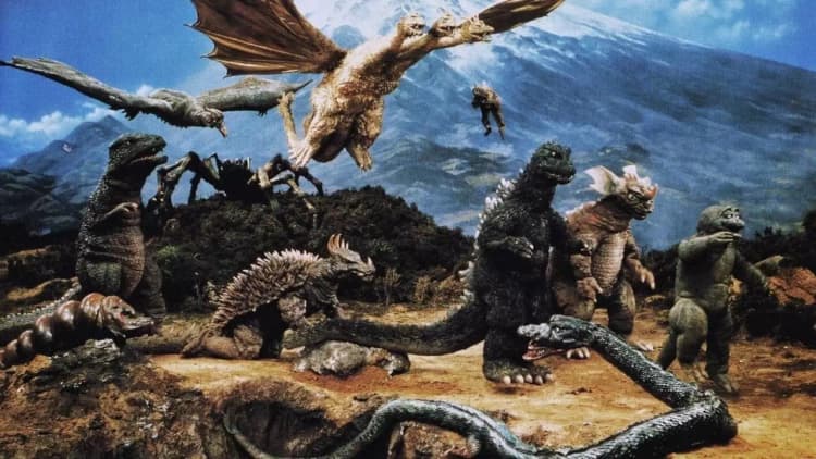 Destroy All Monsters Poster