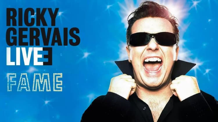 Ricky Gervais Live 3: Fame Poster