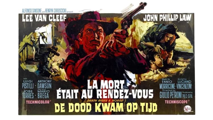 Death Rides a Horse Poster