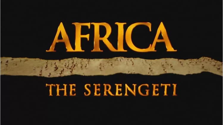 Africa: The Serengeti Poster