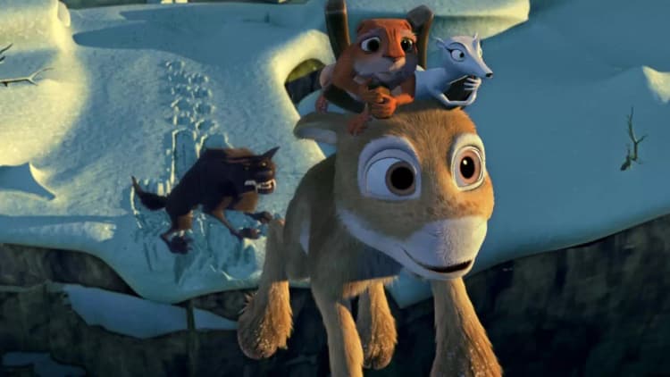 The Flight Before Christmas Poster