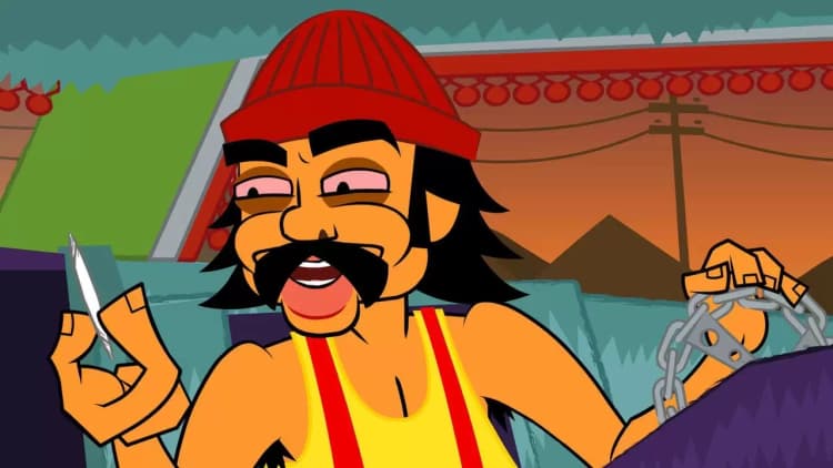 Cheech & Chong's Animated Movie Poster
