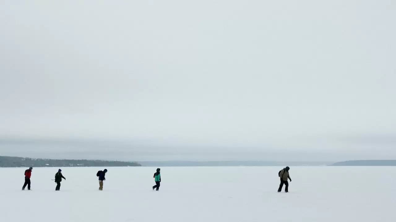Skating to New York Backdrop