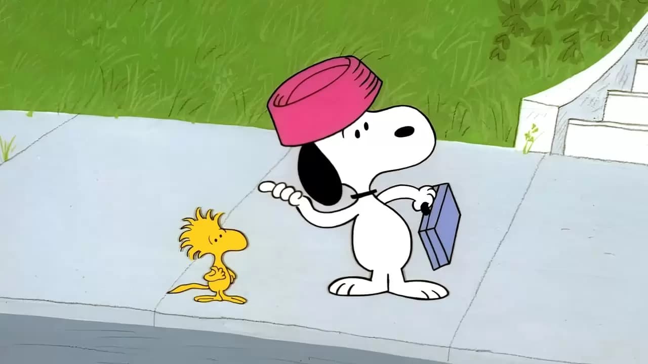 Snoopy Come Home Backdrop