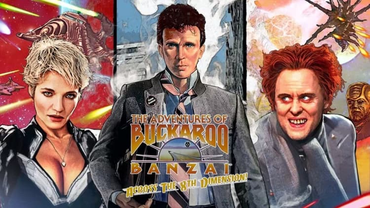 The Adventures of Buckaroo Banzai Across the 8th Dimension Poster