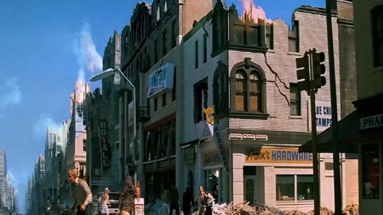 Earthquake Backdrop