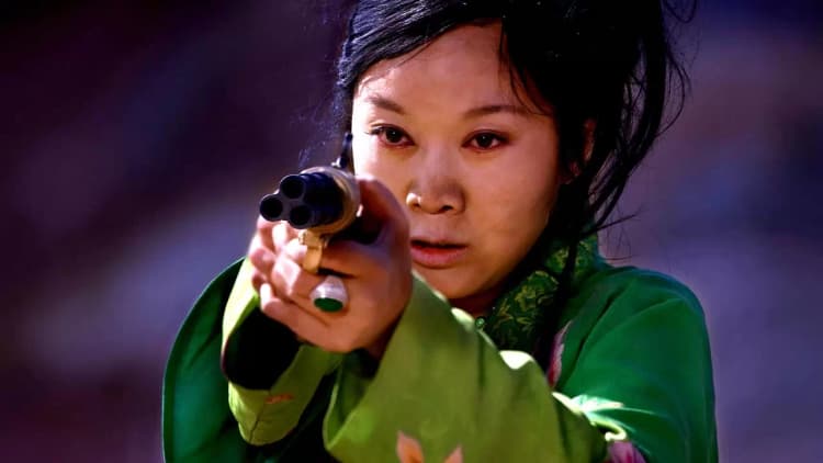 A Woman, a Gun and a Noodle Shop Poster