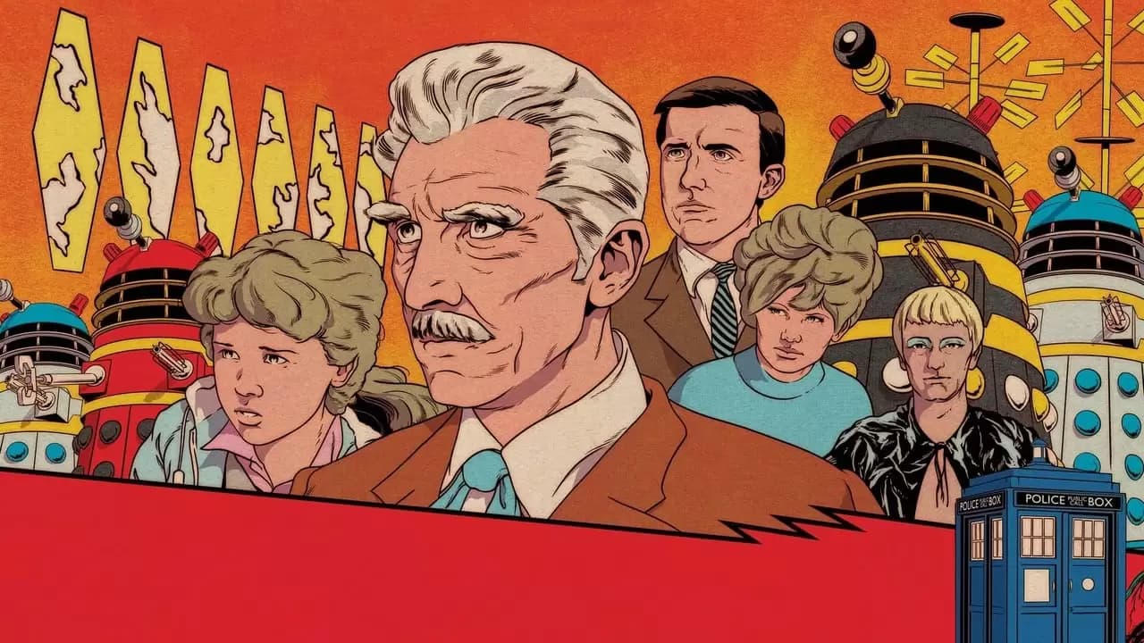 Dr. Who and the Daleks Backdrop