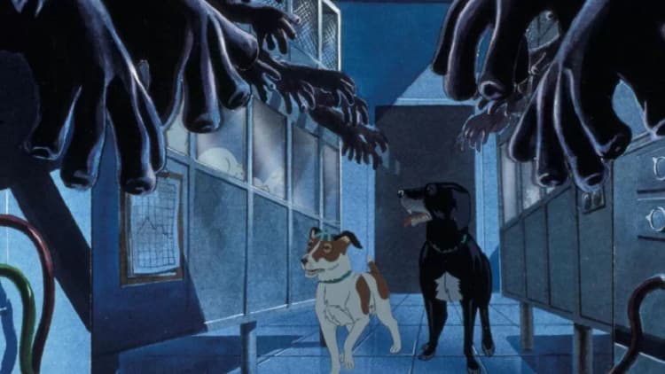 The Plague Dogs Poster