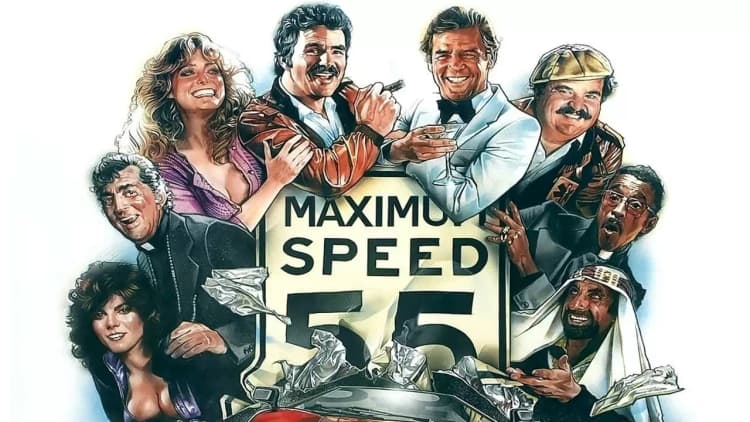 The Cannonball Run Poster