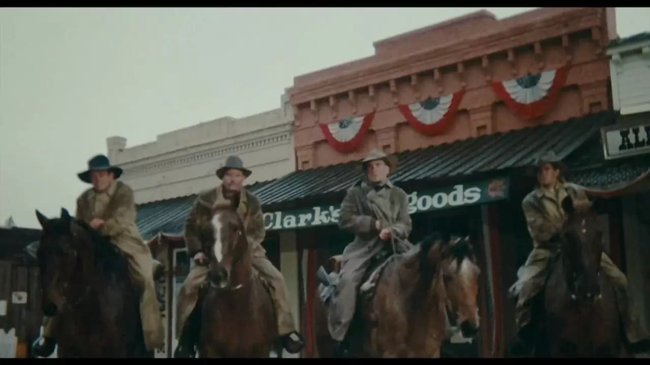 The Great Northfield Minnesota Raid Backdrop