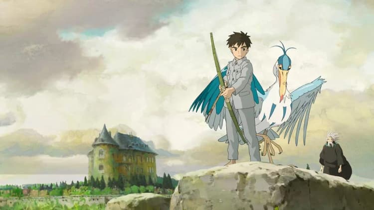 The Boy and the Heron Poster