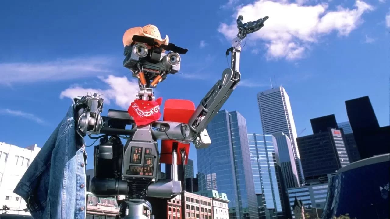 Short Circuit 2 Backdrop
