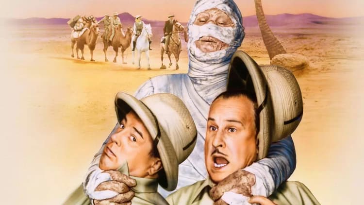 Abbott and Costello Meet the Mummy Poster