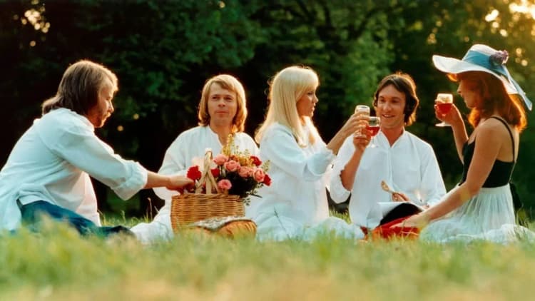 ABBA: The Movie Poster