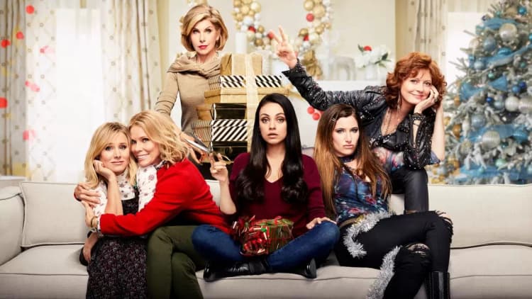 A Bad Moms Christmas Poster