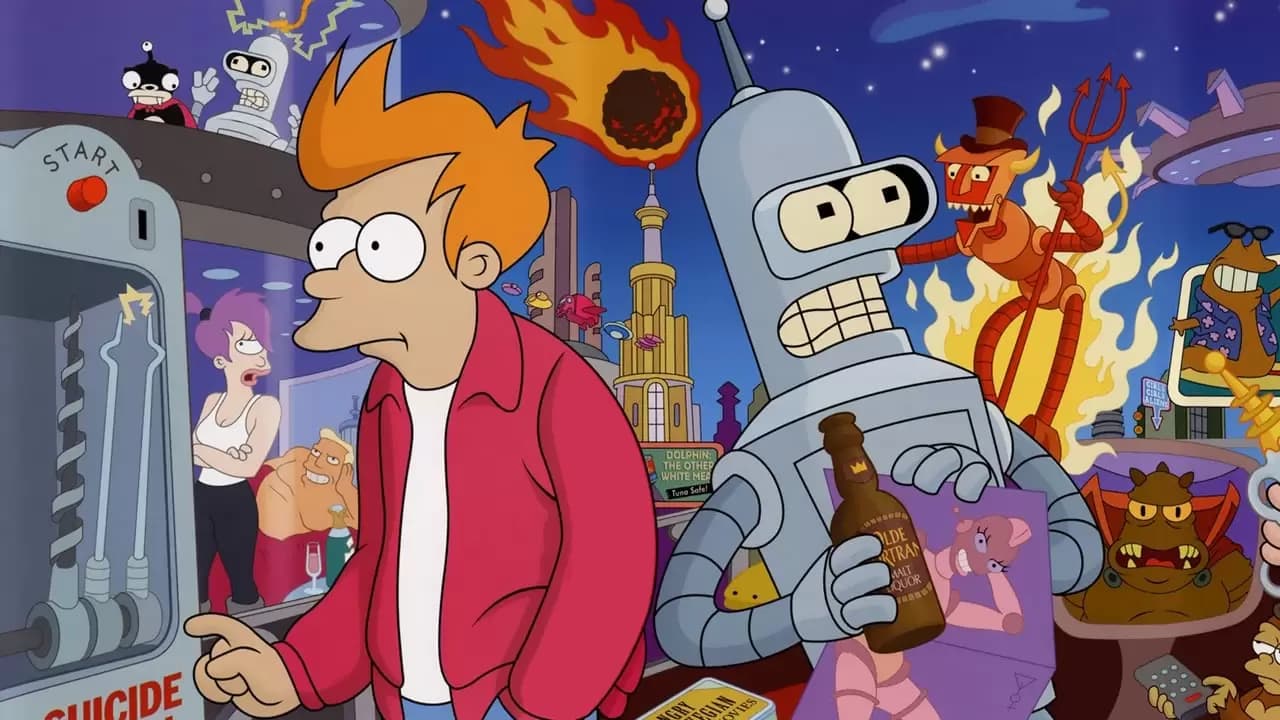 Futurama Backdrop