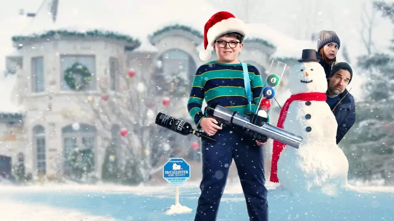 Home Sweet Home Alone Backdrop