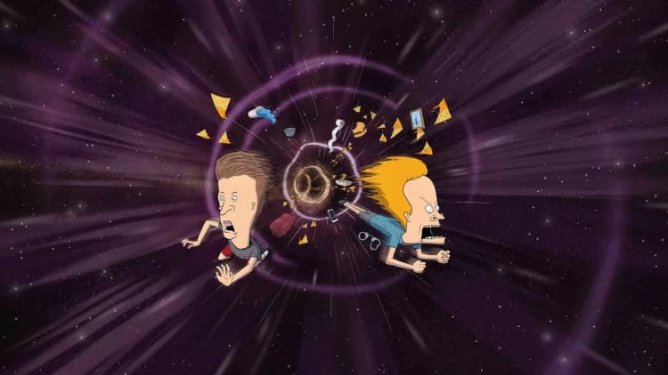 Beavis and Butt-Head Do the Universe Poster
