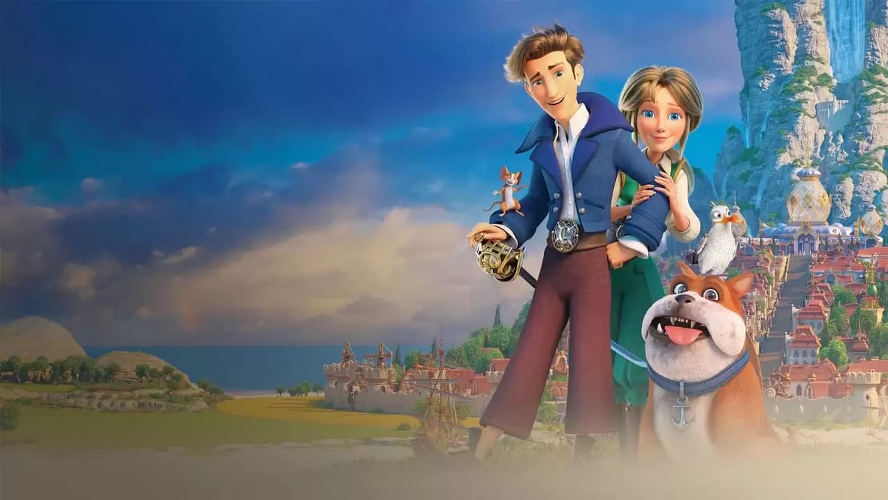Gulliver Returns Backdrop