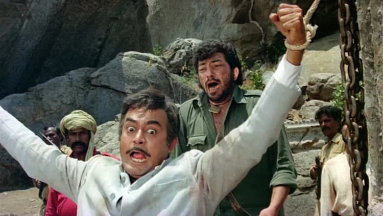 Sholay Poster