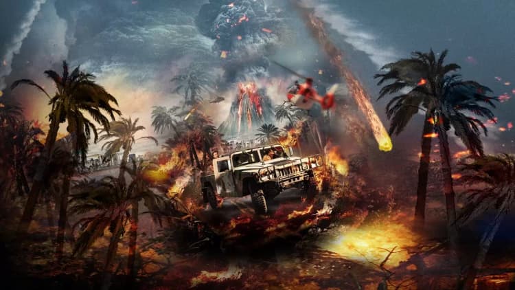 Super Volcano Poster