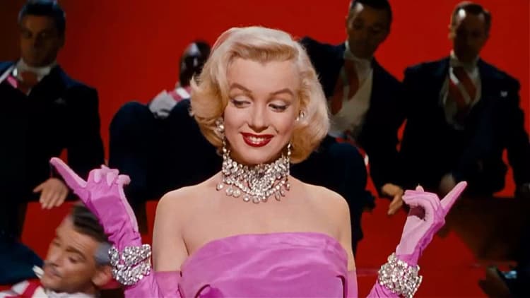Gentlemen Prefer Blondes Poster