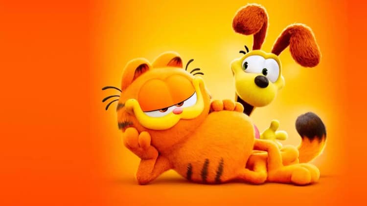The Garfield Movie Poster
