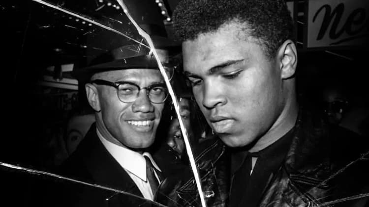 Blood Brothers: Malcolm X & Muhammad Ali Poster