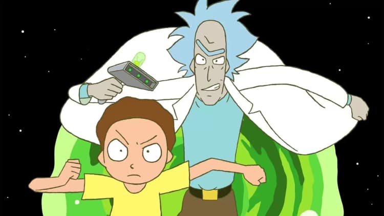 Rick and Morty: The Anime Poster