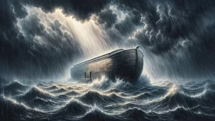 The Ark and the Darkness Poster