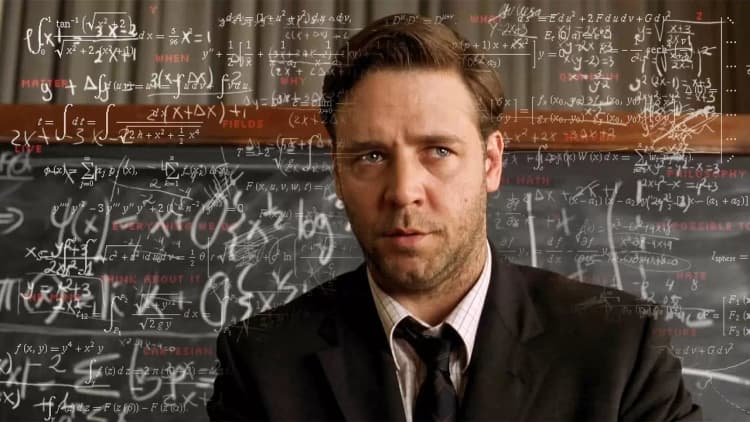 A Beautiful Mind Poster