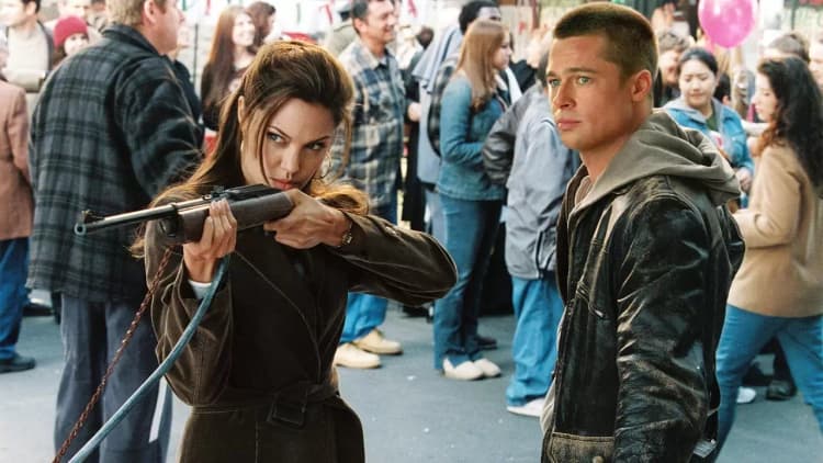 Mr. & Mrs. Smith Poster