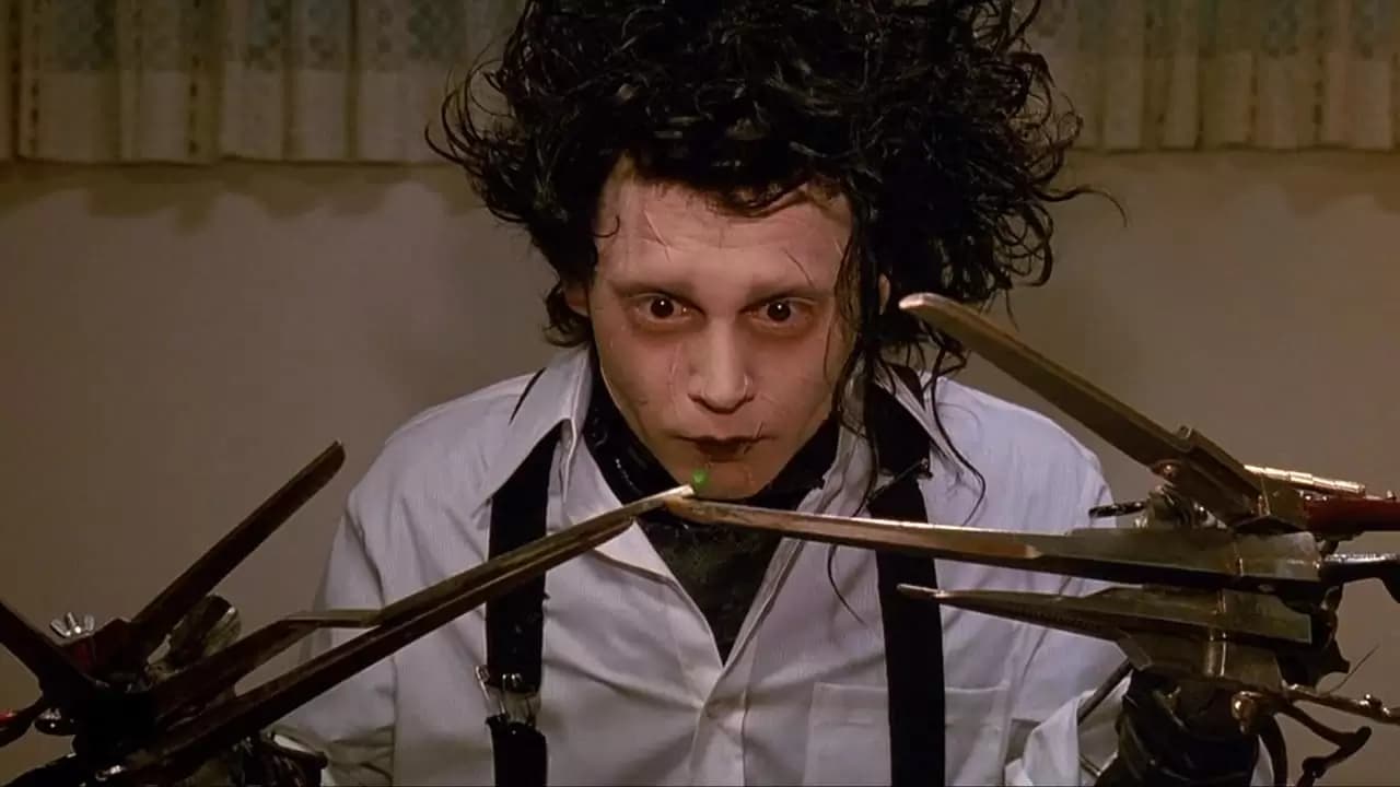 Edward Scissorhands Backdrop