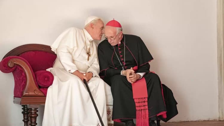 The Two Popes Poster