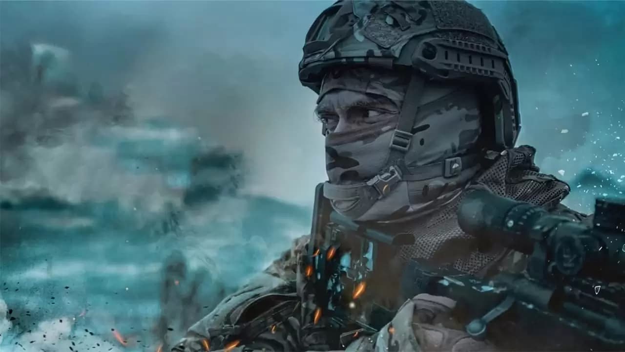 Sniper. The White Raven Backdrop