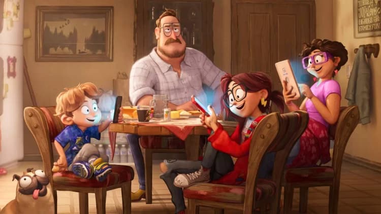 The Mitchells vs the Machines Poster