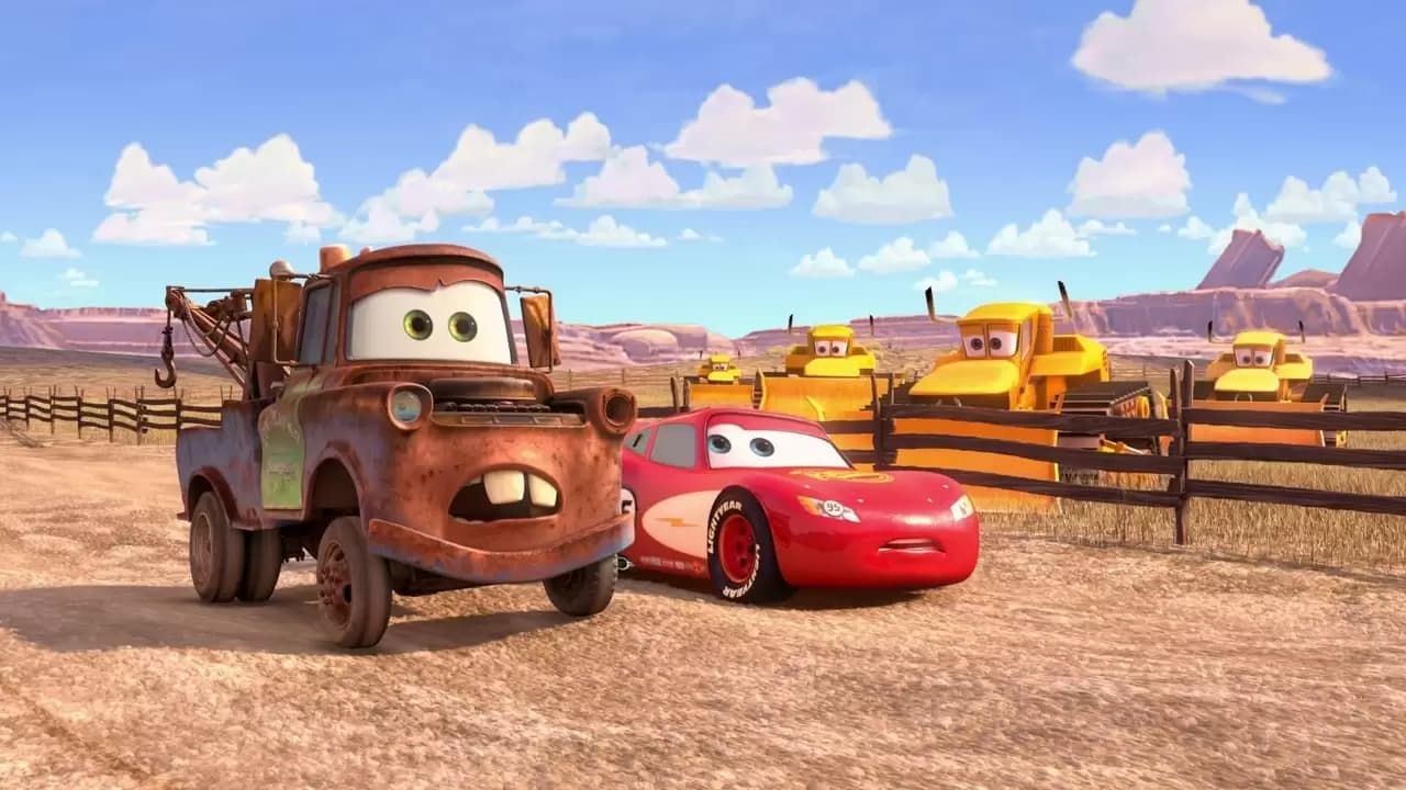 Mater's Tall Tales Backdrop