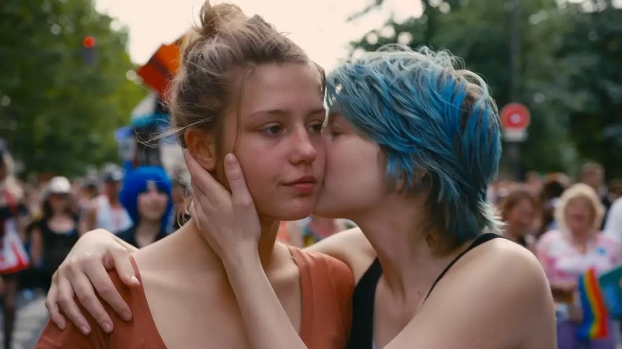 Blue Is the Warmest Colour Backdrop