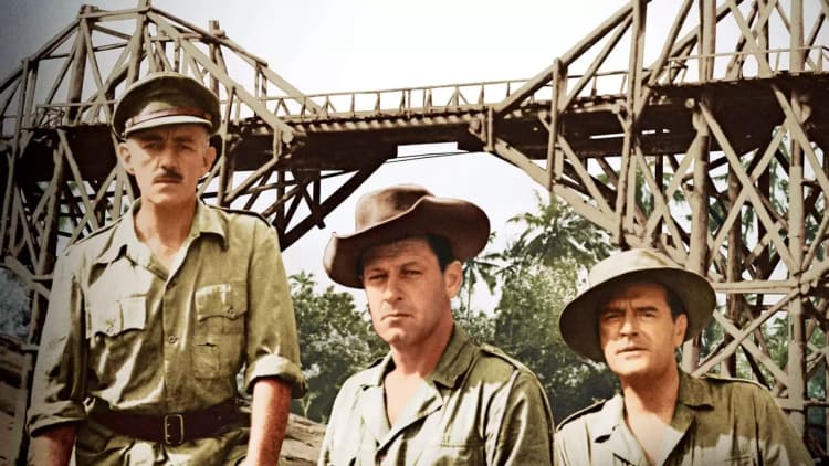 The Bridge on the River Kwai Poster
