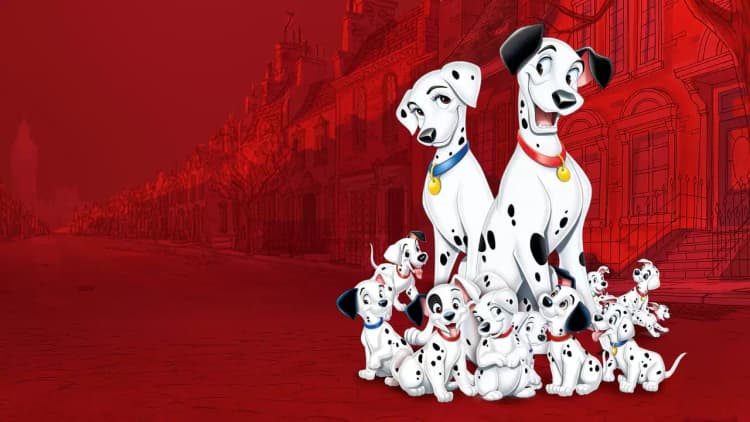 One Hundred and One Dalmatians Poster