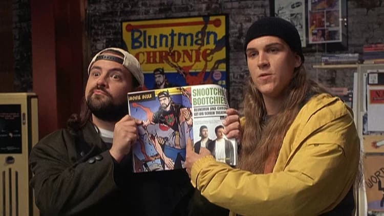 Jay and Silent Bob Strike Back Poster