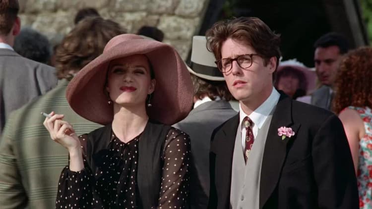 Four Weddings and a Funeral Poster