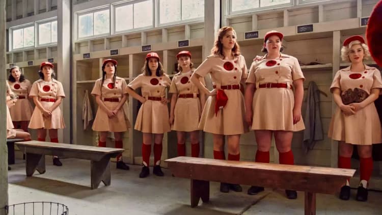 A League of Their Own Poster