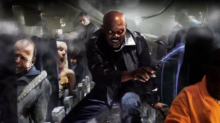 Snakes on a Plane Poster